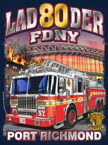 Fdny Ladder 80 Port Richmond 消防