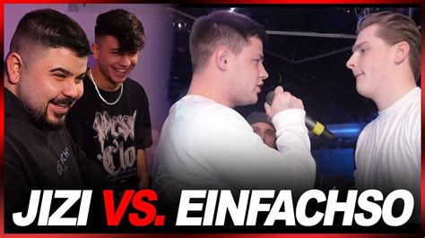 JIZI ZERSTÖRT KOMPLETT JIZI vs EINFACHSO bei RAP am MITTWOCH