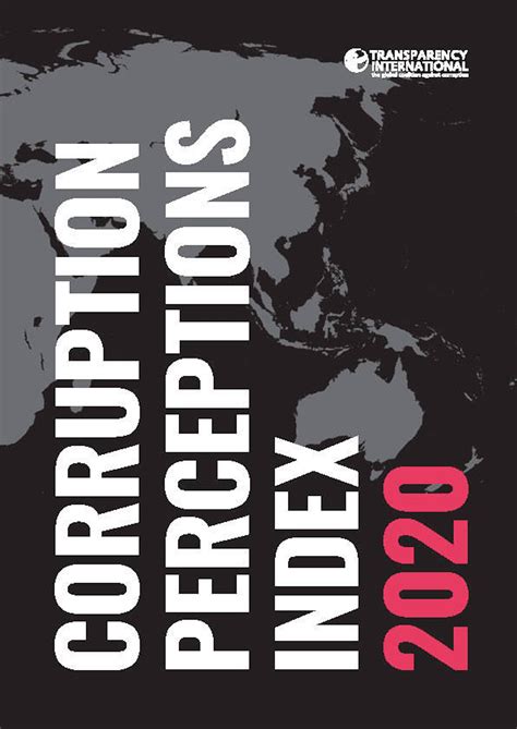 Corruption Perceptions Index 2019 Publications