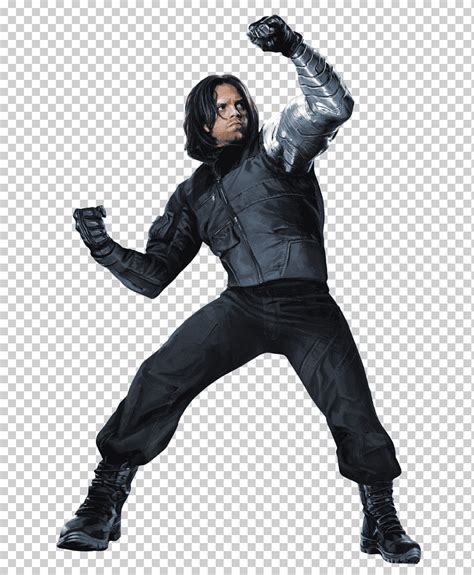 Bucky Barnes Viuda Negra Soldado De Invierno Viuda Negra Figura De