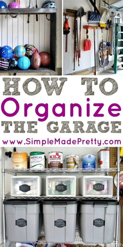 How To Organize A Garage That Is Filled With Clutter Garage