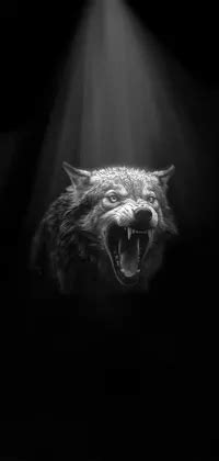 Dark Wolf Live Wallpaper