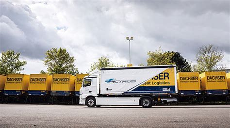 Dachser incorpora a su flota el primer camión 100 eléctrico eActros de