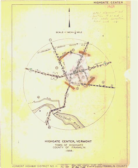 Vtransmaps Vermont Gov Maps Townmapseries Franklin Co Highgate