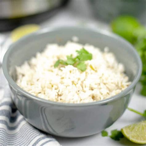 Instant Pot Copycat Chipotle Cilantro Lime Rice