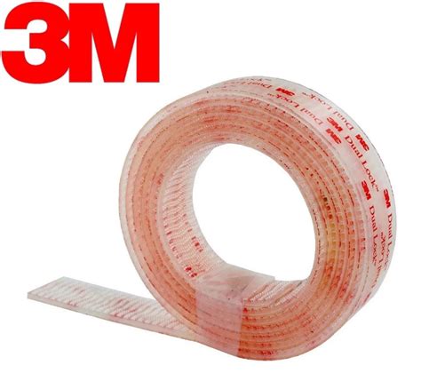 Free Shipping 25 4mmx10m 3M SJ3560 Clear Dual Lock Self Adhesive Tape