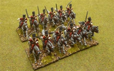 28mm Napoleonic 3rd Hussars Kgl And The Scots Greys Front Rank