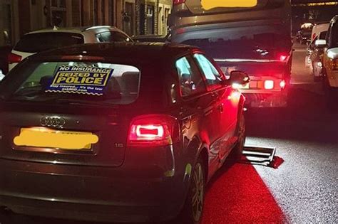 Audi Seized In Burnley After Driver Found To Be Uninsured LancsLive