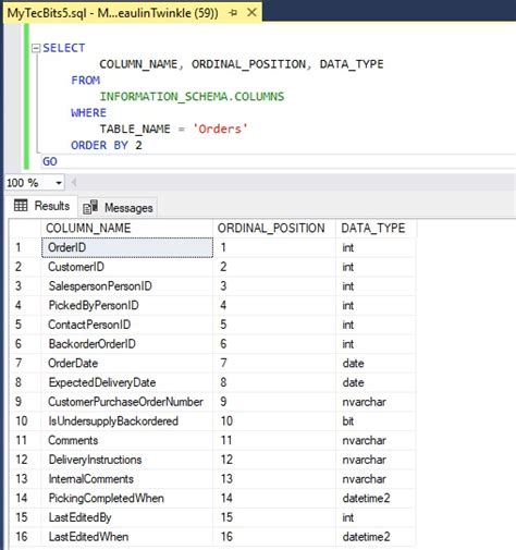 Oracle Sql Select Table Column Names And Types Of Columns