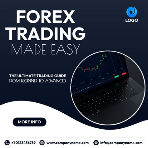 Forex Online Training Course Template Postermywall