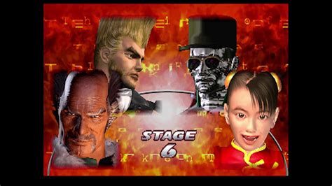 Tekken Tag Arcade Paul Heihachi Playthrough Nov