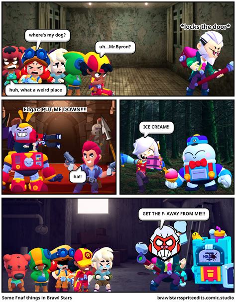 Some Fnaf Things In Brawl Stars Comic Studio