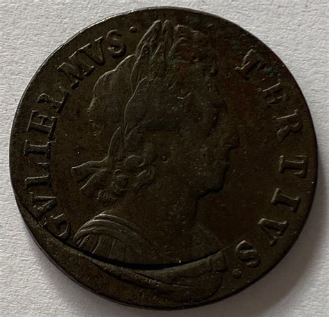 1700 King George Halfpenny M J Hughes Coins