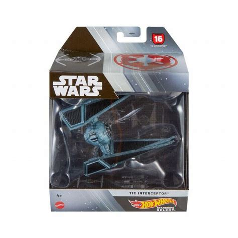 Hot Wheels Star Wars Starship Select Tie Interceptor Scale Hobbies Ltd