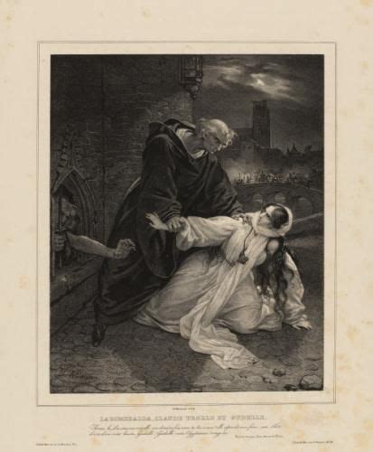 La Esmeralda Claude Frollo Et Gudulle Paris Musées Lithographie