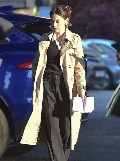 Maya Stern Fool Me Once Michelle Keegan Beige Trench Coat