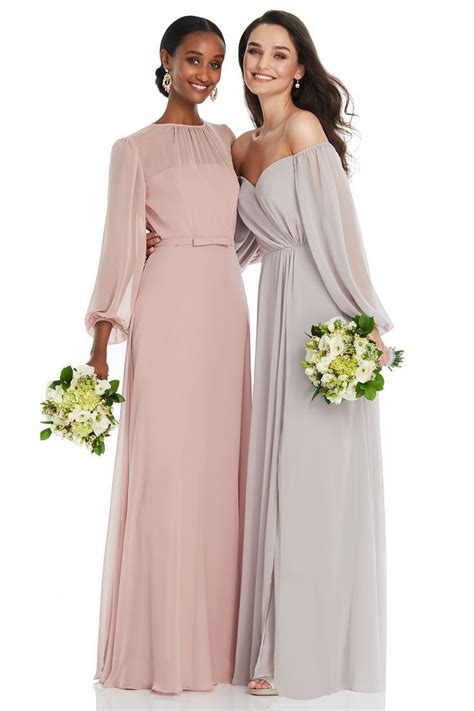 Modest Cinnamon Rose Bridesmaid Dresses With Capelet Artofit