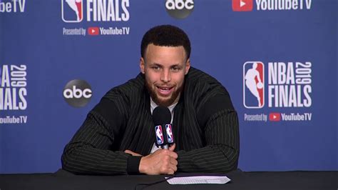 Stephen Curry Postgame Interview Game 1 Warriors Vs Raptors 2019