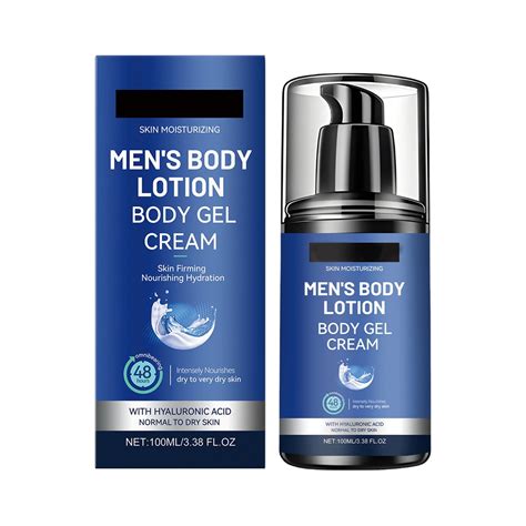 Mens Body Lotion Moisturizing Nourishing Skin Care Hydrating