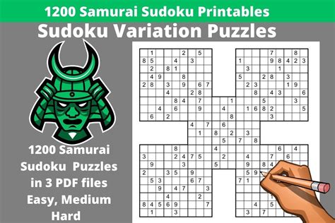 Samurai Sudoku Printable