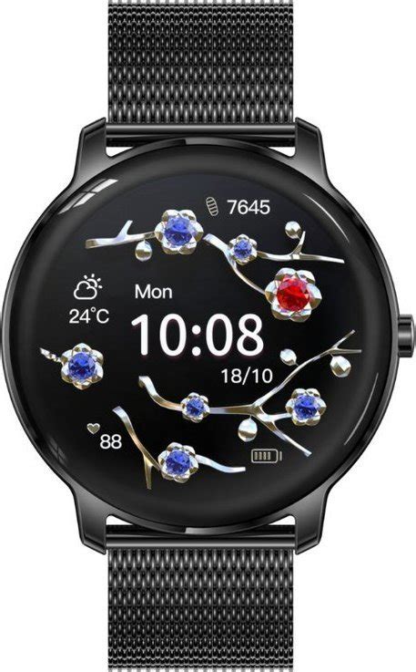 Rubicon Rnbe Czarny Rnbe Black Smartwatch Morele Net