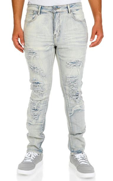 Men's Distressed Skinny Jeans Bealls