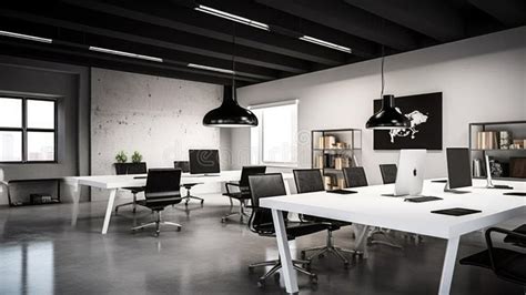 Inspiring Office Interior Design Minimalist Style Generative AI AIG 31 ...