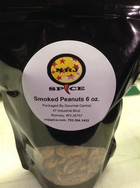 NRJSPICE Smoked Peanuts 6 oz. – NRJSPICE FOOD LLC