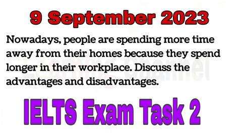 Ielts Real Exam 9 September 2023 Writing Task 2 People Are Spending