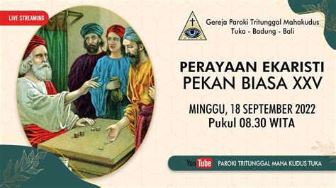 Live Misa Minggu Biasa Ke Xxv Minggu September Youtube