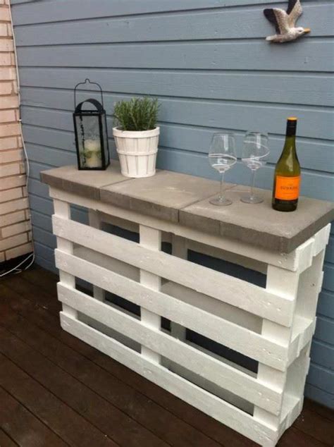 Easy Diy Project Pallet Outdoor Bar • Pallet Ideas • 1001 Pallets