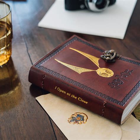 Harry Potter El Snitch Dorado Cuaderno Elbenwald