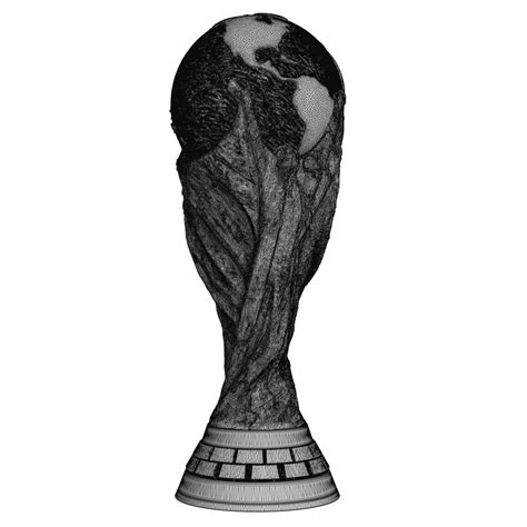 The FIFA World Cup Trophy 3D Print Model — FaceQuad