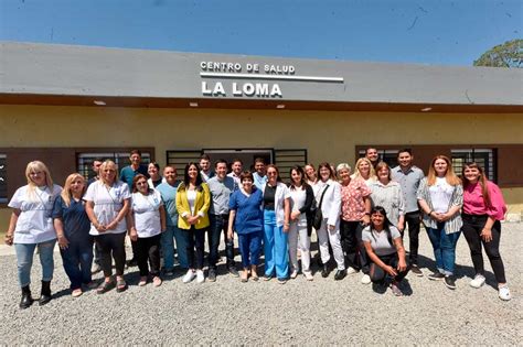 Noe Correa Y Leo Nardini Visitaron El Nuevo Centro De Salud La Loma