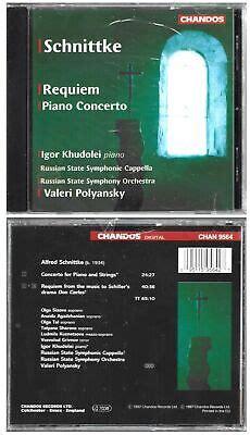 Schnittke Requiem Piano Concerto Igor Khudolei Piano Polyansky CD