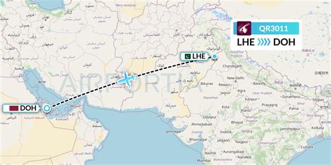 Qr Flight Status Qatar Airways Lahore To Doha Qtr