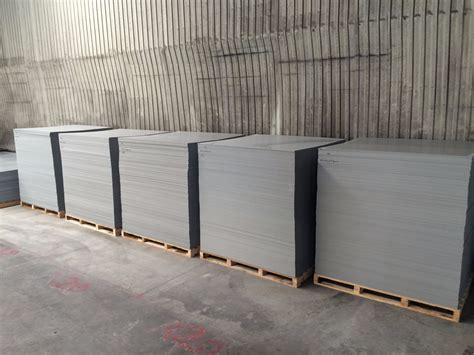 Supply Grey Color High Density Pvc Rigid Sheet For Thermoforming