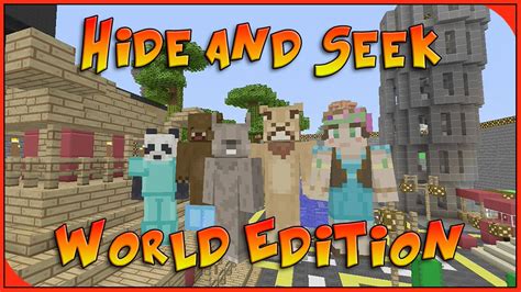 Minecraft Xbox Hide And Seek World Edition Youtube