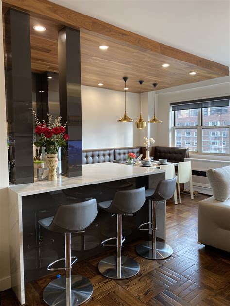 Sleek Kitchens With Waterfall Islands Chairish Blog