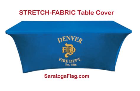 Custom Table Cover Banners Stretch Digital Print