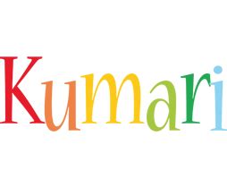 Kumari Logo Name Logo Generator Smoothie Summer Birthday Kiddo