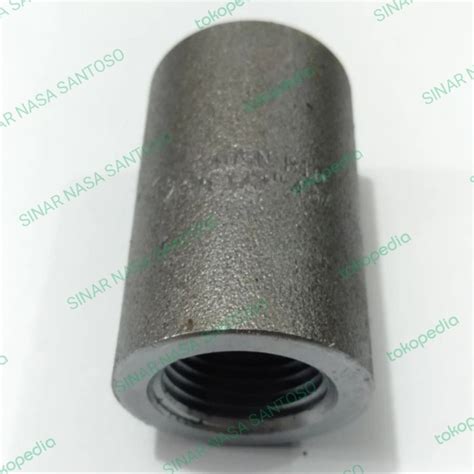 Jual Socket Besi Class Npt Sock Drat Dalam Carbon Steel