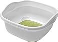 ADDIS 513672 Soft Touch Washing Up Bowl White Grass Green 9L Amazon