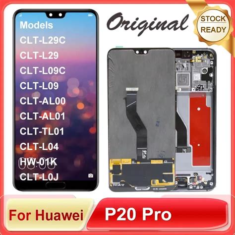 Original 6 1 OLED For Huawei P20 Pro LCD Display Touch Screen Digitizer