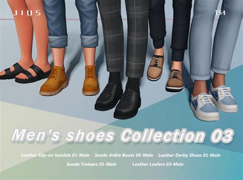 Letixia Jius Sims Mens Shoes Collection 03 Jius