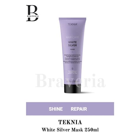 Teknia White Silver Mask 250ml 1000ml Shopee Singapore