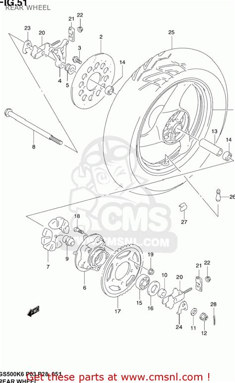 Webike Cms シーエムエス Wheel，rrmt350x17 Gs500f 2004 K4 Usa E03