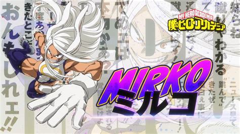 Mha Season 6 Screenshot Mirko By Herocollector16 On Deviantart