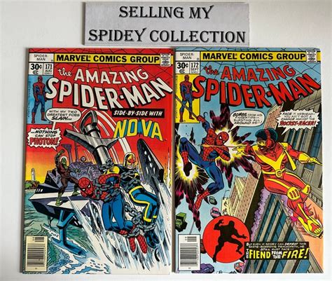 Amazing Spider Man 171 172 1st Appearance Rocket Catawiki