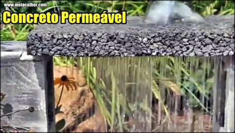 O Que É Material Permeável - CONCRETO PERMEÁVEL: o que é e como funciona!
